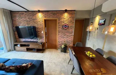 Apartamento para alugar, 90 m² por r$ 5.579,00/mês - jardim aclimação - cuiabá/mt