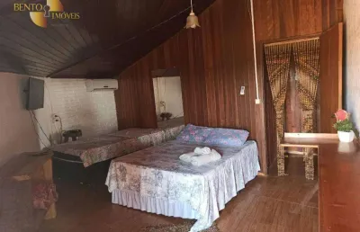 Casa com 4 dormitórios à venda, 247 m² por r$ 750.000 - chapada dos guimarães/mt