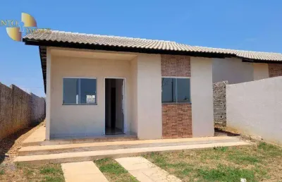 Casa com 2 dormitórios à venda, 64 m² por r$ 190.000,00 - glória - várzea grande/mt