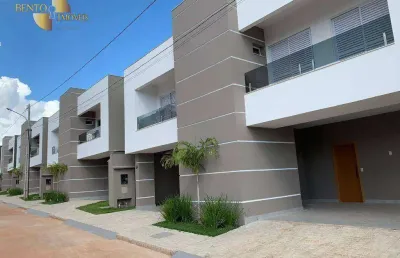 Condominio perola rara - casa com 3 dormitórios à venda por r$ 850.000 - morada do ouro - cuiabá/mt