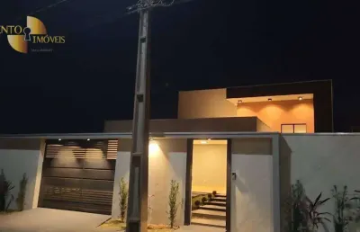 Casa com 3 dormitórios à venda, 200 m² por r$ 1.380.000 - centro - chapada dos guimarães/mt