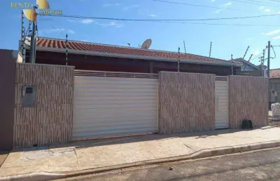 Casa com 2 dormitórios à venda, 130 m² por r$ 280.000,00 - altos do parque ii - cuiabá/mt