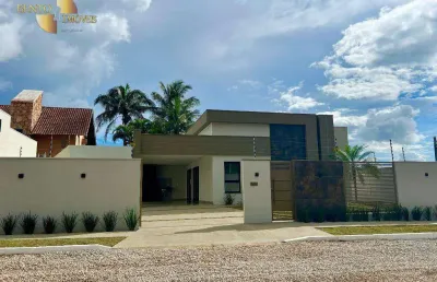 Casa com 3 dormitórios à venda por r$ 880.000 - bom clima - chapada dos guimarães/mt