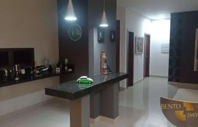 Casa com 3 dormitórios à venda, 200 m² por r$ 900.000 - centro - chapada dos guimarães/mt
