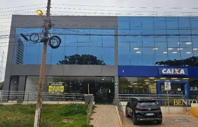 Sala comercial ao lado da caixa econômica para alugar, 180 m² a partir de r$ 10.000/mês - araés - cuiabá/mt - em frente ao comper da av. miguel sutil