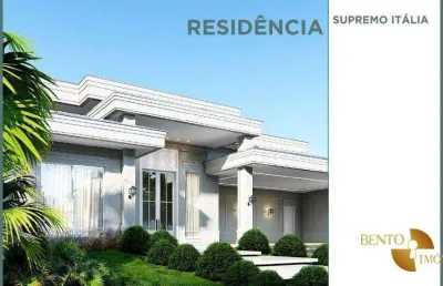 Casa com 4 dormitórios à venda, 394 m² por r$ 6.300.000,00 - supremo itália - cuiabá/mt