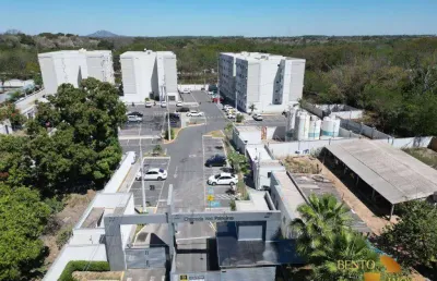 Apartamento com 2 dormitórios à venda, 38 m² por r$ 225.000,00 - coophema - cuiabá/mt