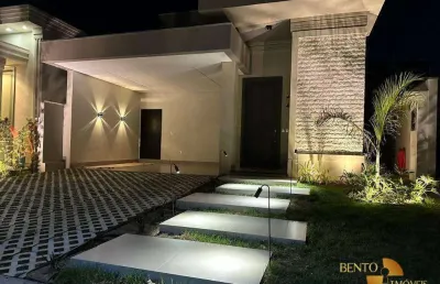 Casa com 3 dormitórios à venda, 160 m² por r$ 1.720.000 - jardim imperial - cuiabá/mt