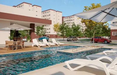Apartamento com 2 quartos, sendo 1 suíte, e varanda no bairro da várzea em recife.