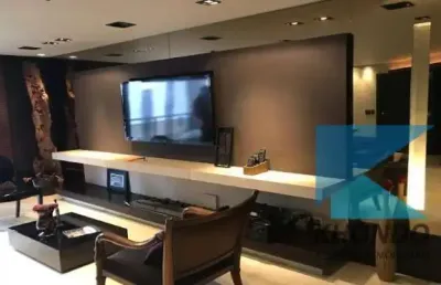 Apartamento com 2 quartos para alugar na avenida jandira, 185, moema, são paulo por r$ 12.600