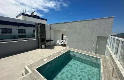 Apartamento duplex/cobertura em costazul - rio das ostras, rj