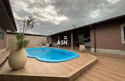 Casa linear, 3 quartos (1 suíte) + 2 lojas , village, rio das ostras