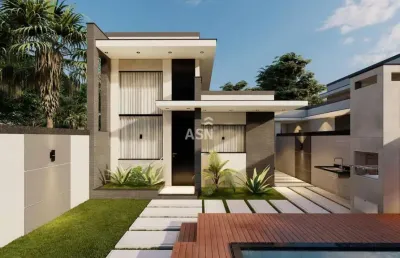 Casa linear em extensão do bosque  -  rio das ostras