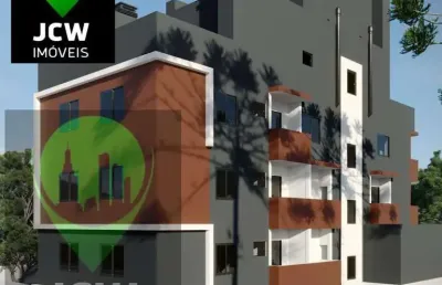 Apartamento para venda em são josé dos pinhais, cidade jardim, 2 dormitórios, 1 banheiro, 1 vaga