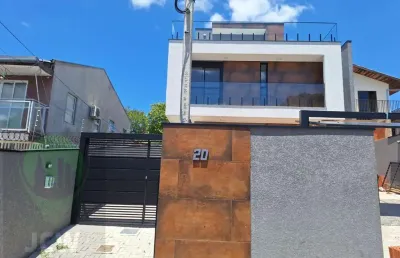 Sobrado para venda em curitiba, uberaba, 3 dormitórios, 2 suítes, 2 banheiros, 3 vagas
