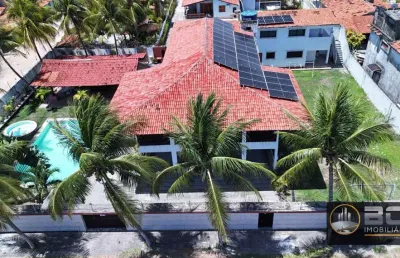 Casa, 450 m² - venda por r$ 980.000,00 ou aluguel por r$ 10.000,02 - carne de vaca - goiana/pe