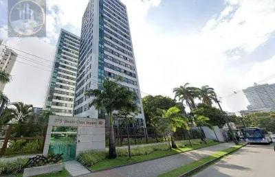 Flat alto padrão com 1 dormitório para alugar, 33 m² por r$ 3.600/mês - parnamirim - recife/pe