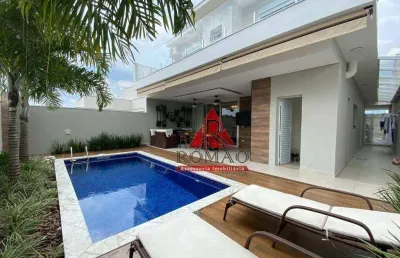 Casa com 3 dormitórios à venda, 262 m² por r$ 1.700.000,00 - condominio le france - sorocaba/sp
