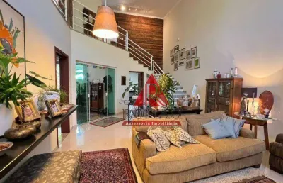 Casa com 4 dormitórios à venda, 330 m² por r$ 2.100.000,00 - condomínio lago da boa vista - sorocaba/sp