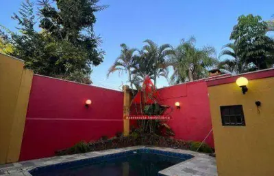 Casa  6 dormitórios para alugar, r$ 13.850/mês - jardim isaura