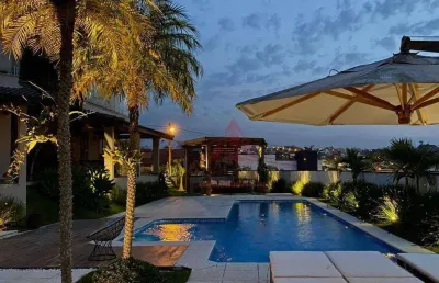 Casa com 5 suítes, 600 m²  r$ 3.500.000 - condomínio village ipanema