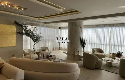 Apartamento de 344m² mobiliado  no condomínio canvas em alpahville