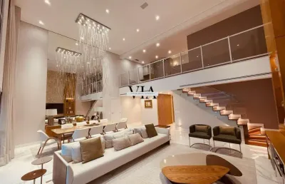 Lindo apartamento no condomínio the lake gramercy park em alphaville.