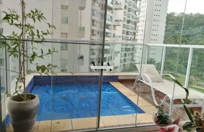 Apartamento mobiliado de 322m² no condomínio the penthouse
