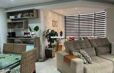 Apartamento mobiliado de 130m² no condomínio alphama