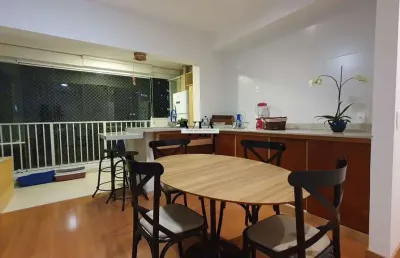 Apartamento mobiliado no condomínio acqua park alphaville