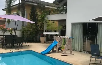 Casa em condomínio fechado com 4 quartos à venda na Avenida Yojiro Takaoka, 4981, Alphaville, Santana de Parnaíba