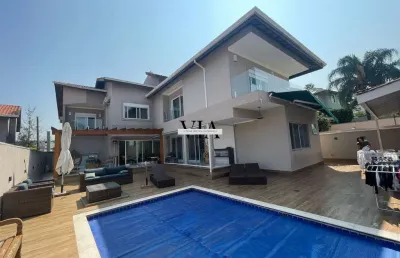 Casa recém reformada com 04 suítes no residencial 11 em alphaville