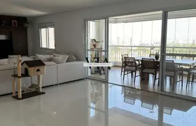 Apartamento de 158m² no condomínio ghaia tamboré - 03 suítes