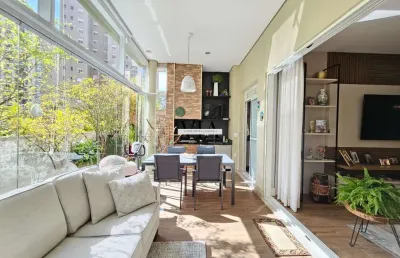 Apartamento garden no condomínio boulevard tamboré - impecável