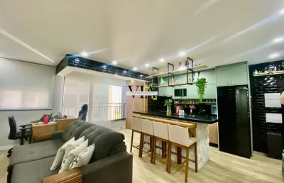 Apartamento moderno no condomínio bonnard 307 - 69m²