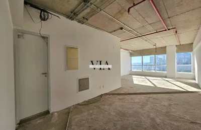 Sala comercial no contrapiso no condomínio brascan - 58m²