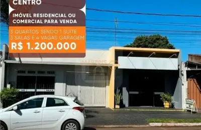 Casa com 3 quartos à venda no Centro, Araguari 
