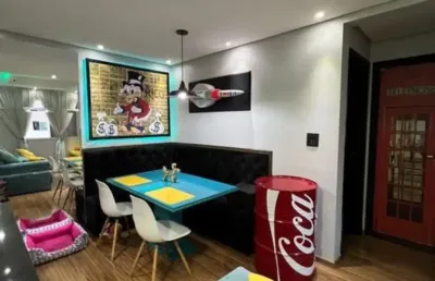 Vendo lindo apartamento de 2 dormitórios 1 vaga parque samoa