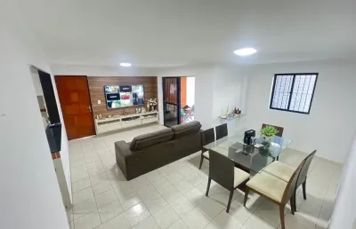 Vendo apto terreo no bessa  900metros da praia  com área privativa