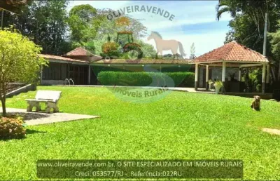 Fazenda para venda em cachoeiras de macacu, vecchi, 4 dormitórios, 2 suítes, 3 banheiros, 2 vagas