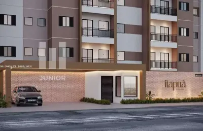 Apartamento 2 quartos para venda em santa bárbara d`oeste, jardim itapuã, 2 dormitórios, 1 suíte, 2 banheiros, 1 vaga