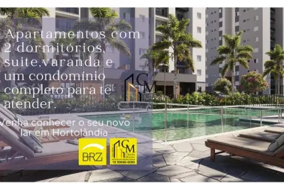 Apartamento 2 dormitórios para venda em hortolândia, parque oreste ongaro, 2 dormitórios, 1 suíte, 1 banheiro, 1 vaga