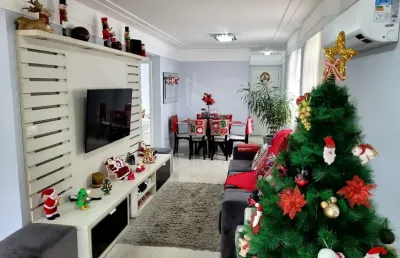 Lindo apartamento ha 150 mts do mar com 3 dormitórios
