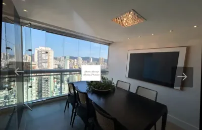 Apartamento à venda, alto padrão, vista para o mar, semi mobiliado - bairro: aparecida em santos/sp