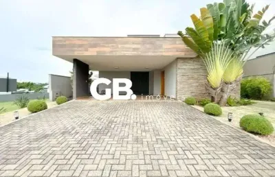 Casa em condomínio fechado com 3 quartos à venda na rua alcides turini, --, recanto do salto, londrina por r$ 2.500.000