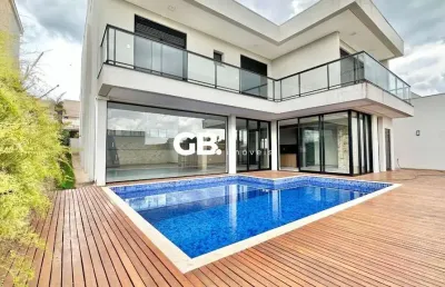 Casa em condomínio fechado com 4 quartos à venda na rua alcides turini, --, recanto do salto, londrina por r$ 3.850.000