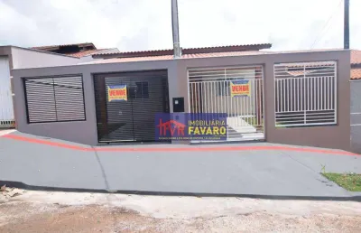 Casa com 2 dormitórios à venda, 70 m² por r$ 265.000,00 - jardim ilha do mel - londrina/pr