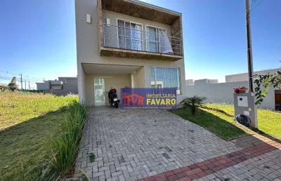 Sobrado com 3 dormitórios à venda, 128 m² por r$ 630.000 - heimtal - londrina/pr