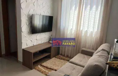 Apartamento com 2 dormitórios à venda, 47 m² por r$ 230.000 - conjunto habitacional doutor farid libos - londrina/pr