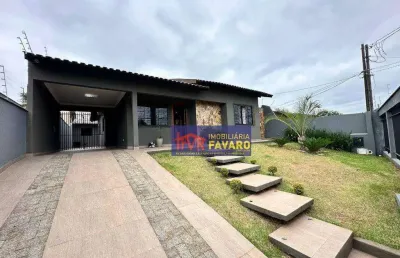 Casa com 3 dormitórios à venda, 180 m² por r$ 780.000 - jardim dos alpes i - londrina/pr